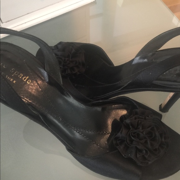Kate Spade Satin Slingback heels, Gorgeous Satin! - Picture 7 of 8